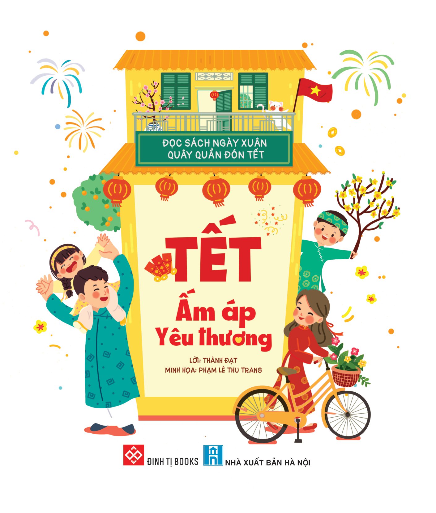 đọc sách ngày xuân quây quần đón tết - tết ấm áp yêu thương