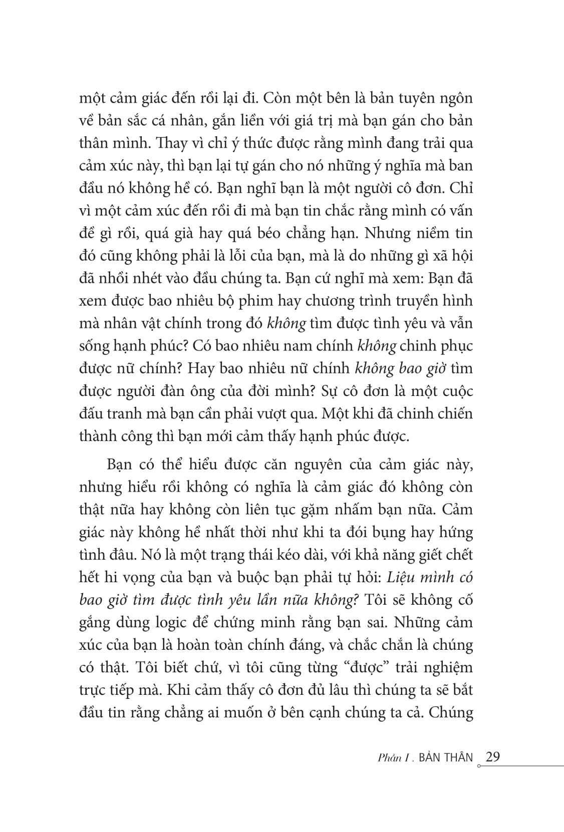 độc thân không phải "ế"