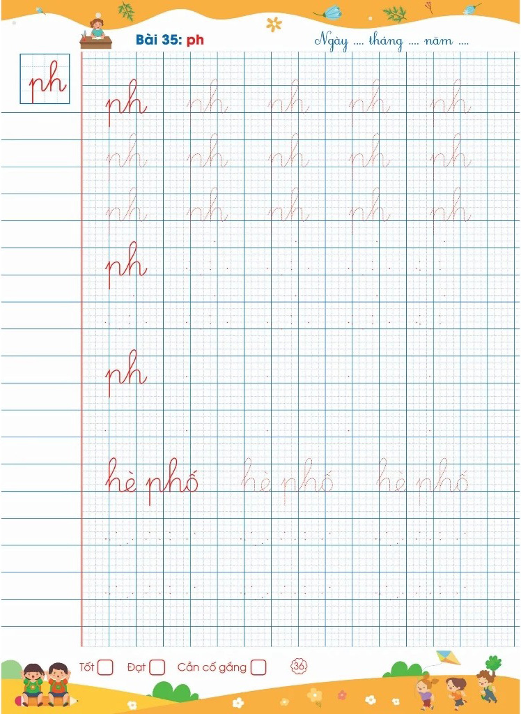 Doc Thong Viet Thao Tieng Viet - Luyen Viet Chu Cai Va Chu Ghep