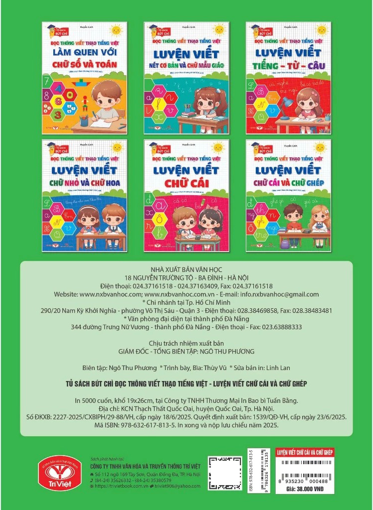 Doc Thong Viet Thao Tieng Viet - Luyen Viet Chu Cai Va Chu Ghep