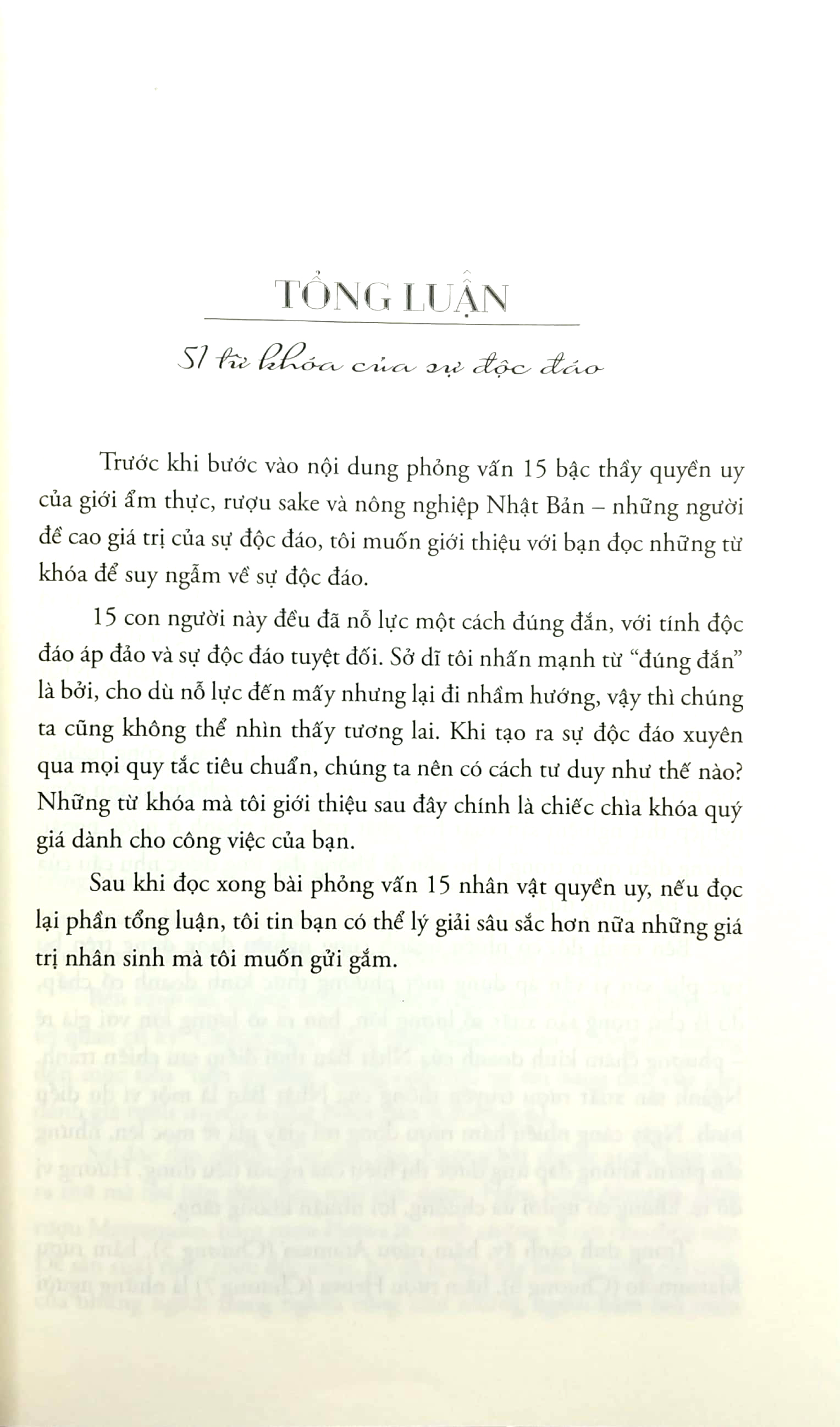 độc tôn để trường tồn (tái bản 2023)