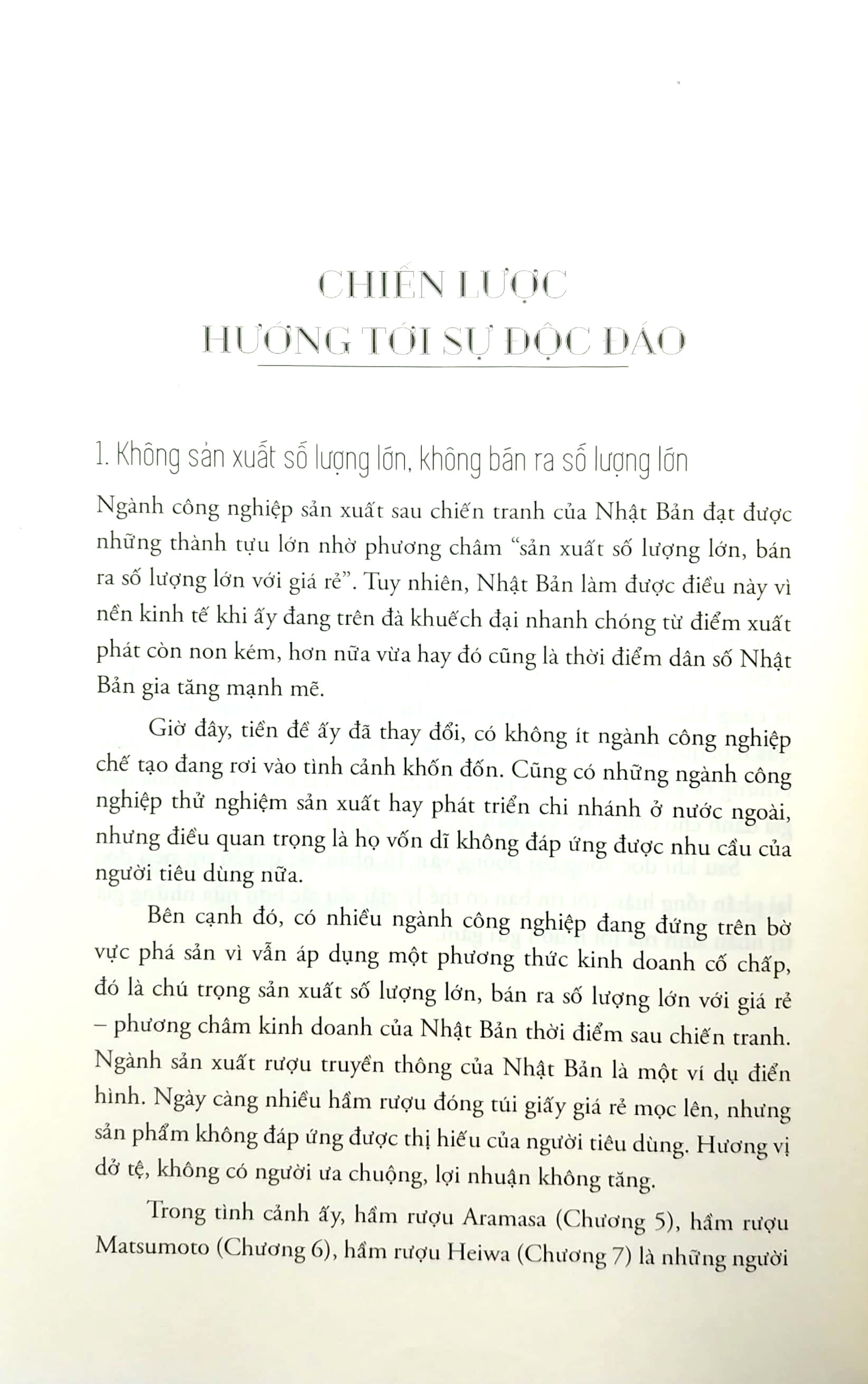 độc tôn để trường tồn (tái bản 2023)