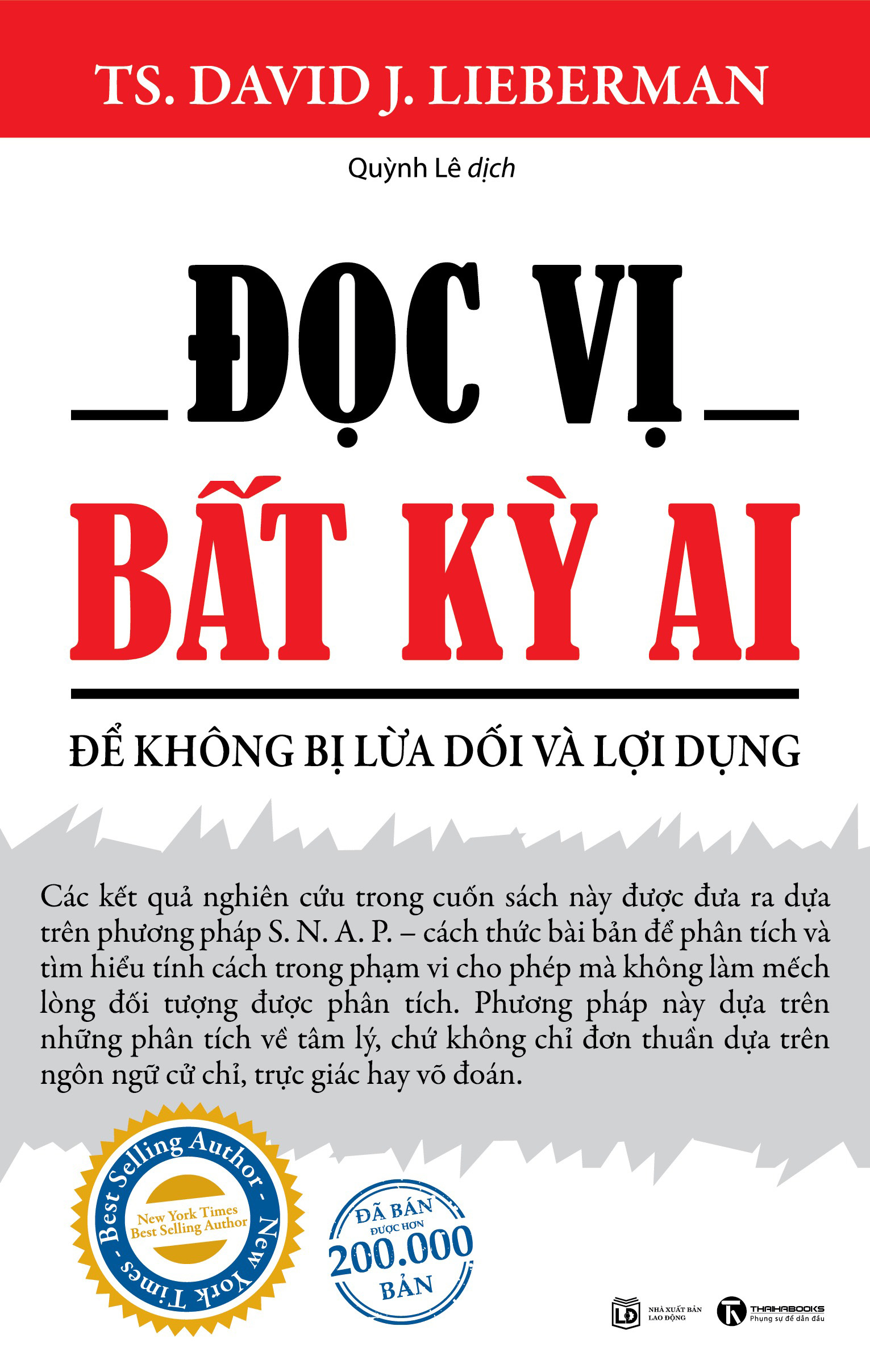 Doc Vi Bat Ky Ai - De Khong Bi Lua Doi Va Loi Dung (Tai Ban 2025)
