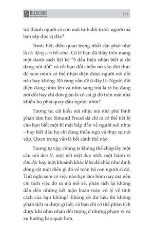 đọc vị con người như đọc một cuốn sách