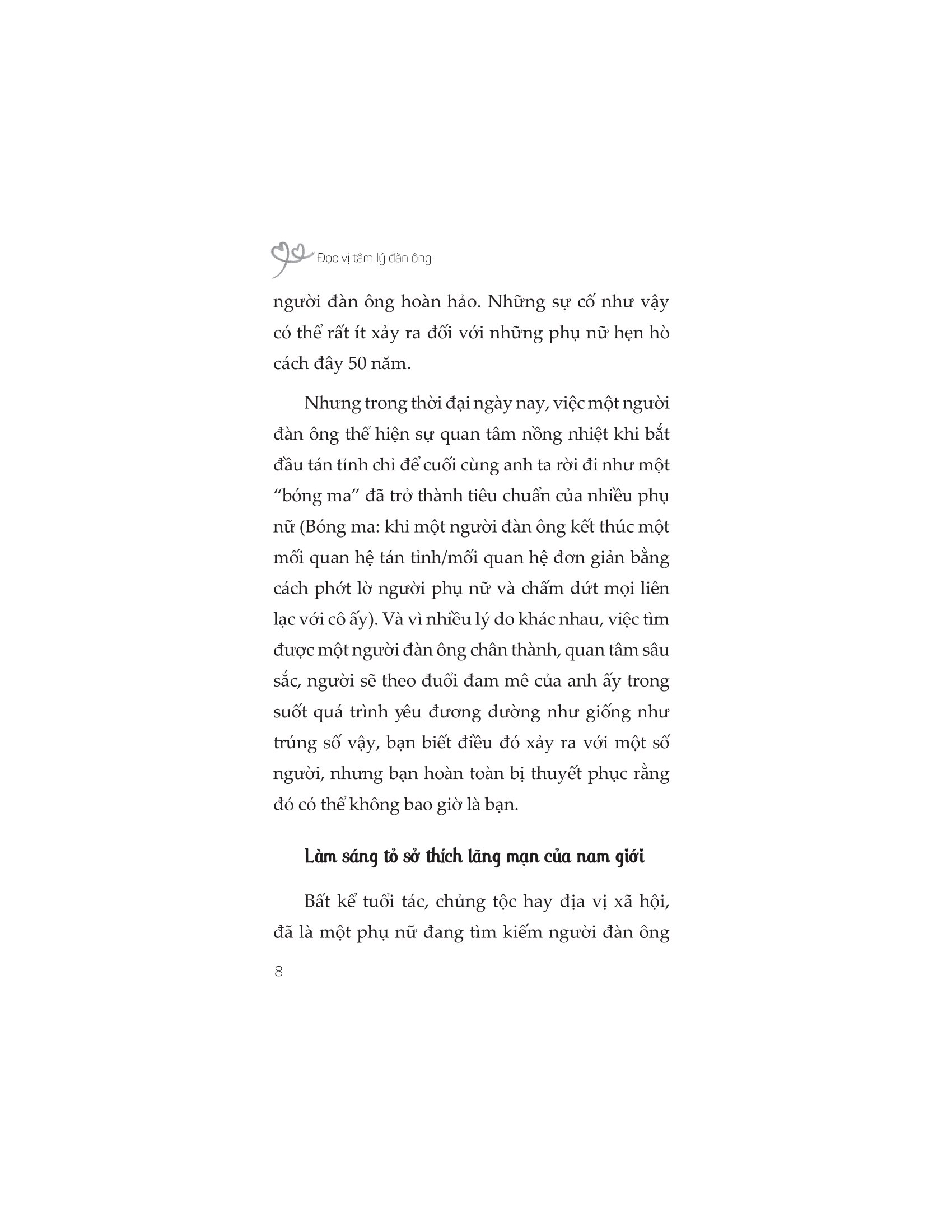 đọc vị tâm lý đàn ông