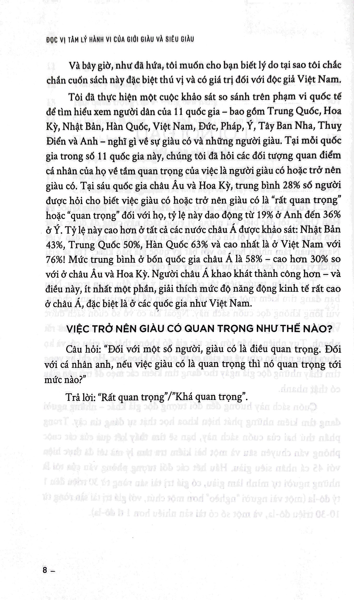 đọc vị tâm lý hành vi của giới giàu và siêu giàu
