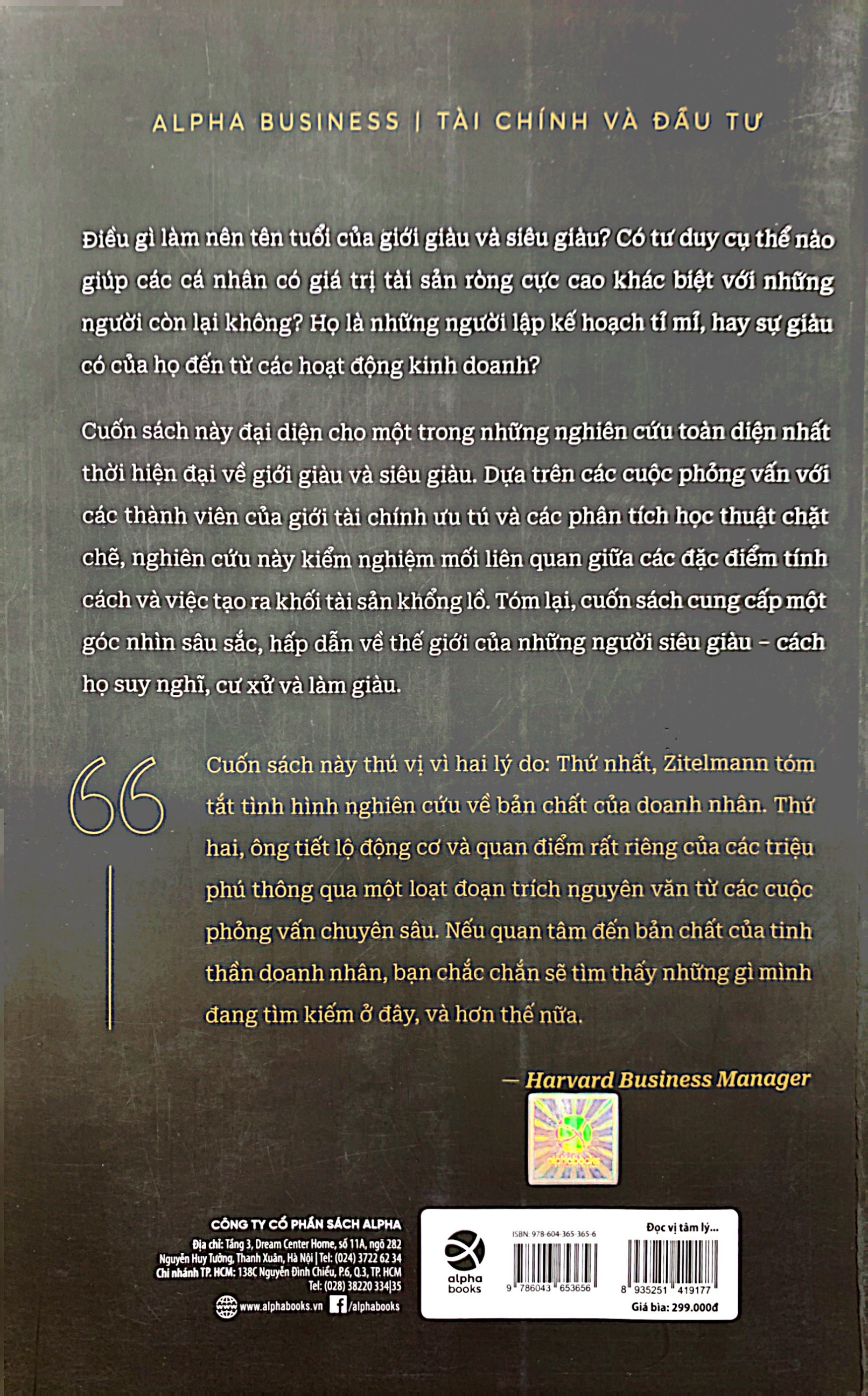 đọc vị tâm lý hành vi của giới giàu và siêu giàu