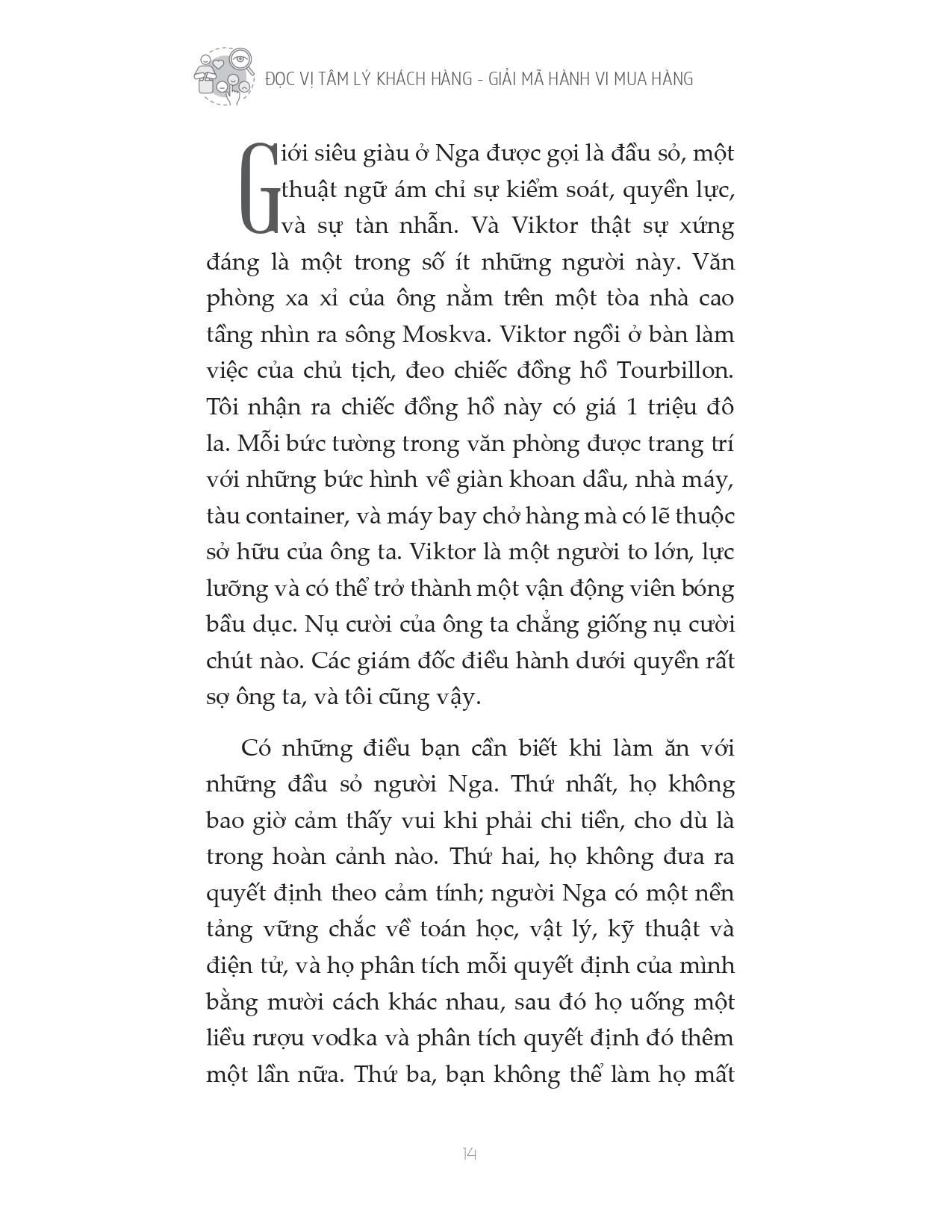 đọc vị tâm lý khách hàng - giải mã hành vi mua hàng