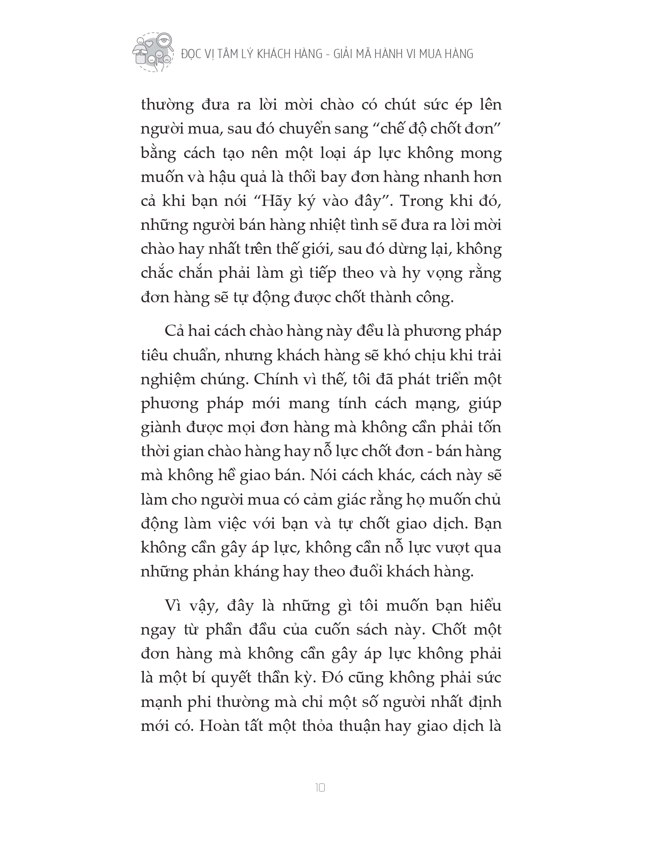 đọc vị tâm lý khách hàng - giải mã hành vi mua hàng