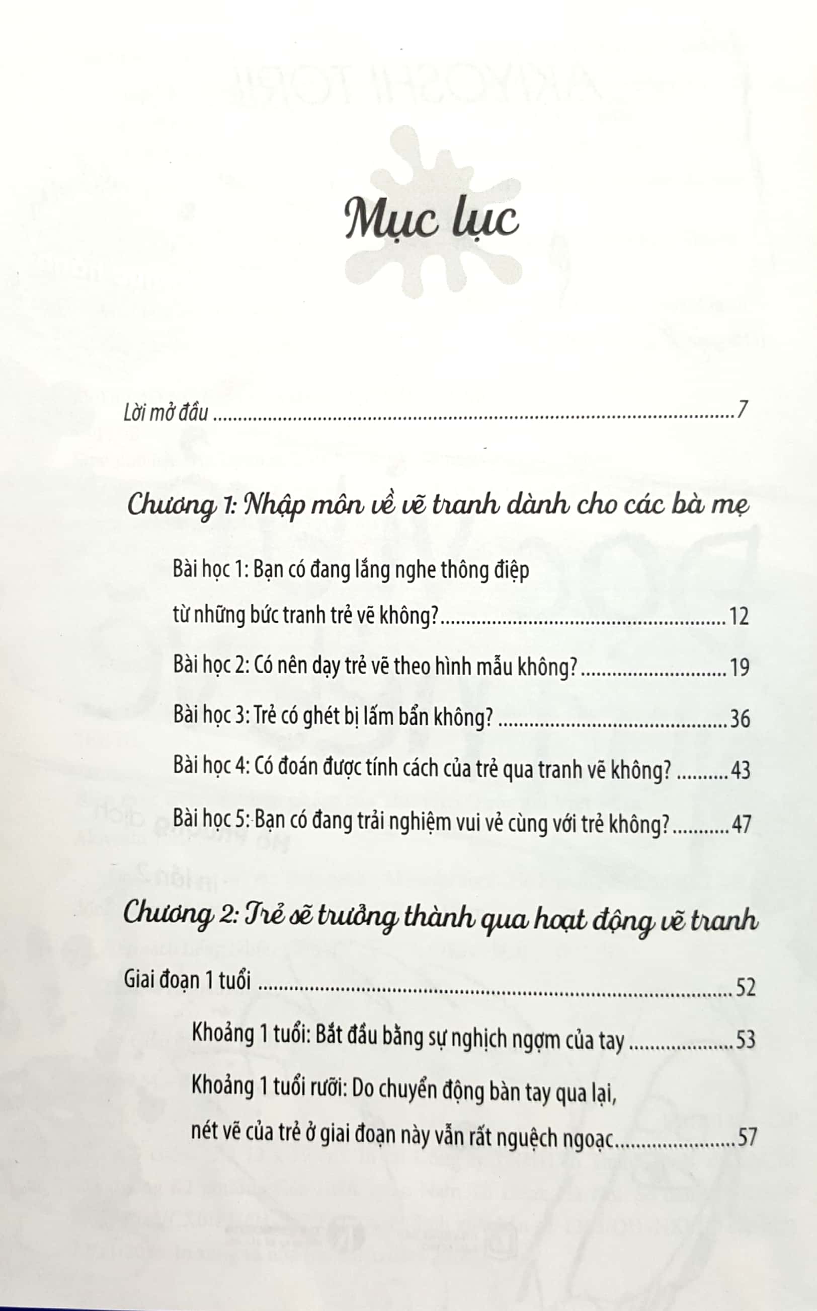 đọc vị trẻ qua nét vẽ (thực hành)