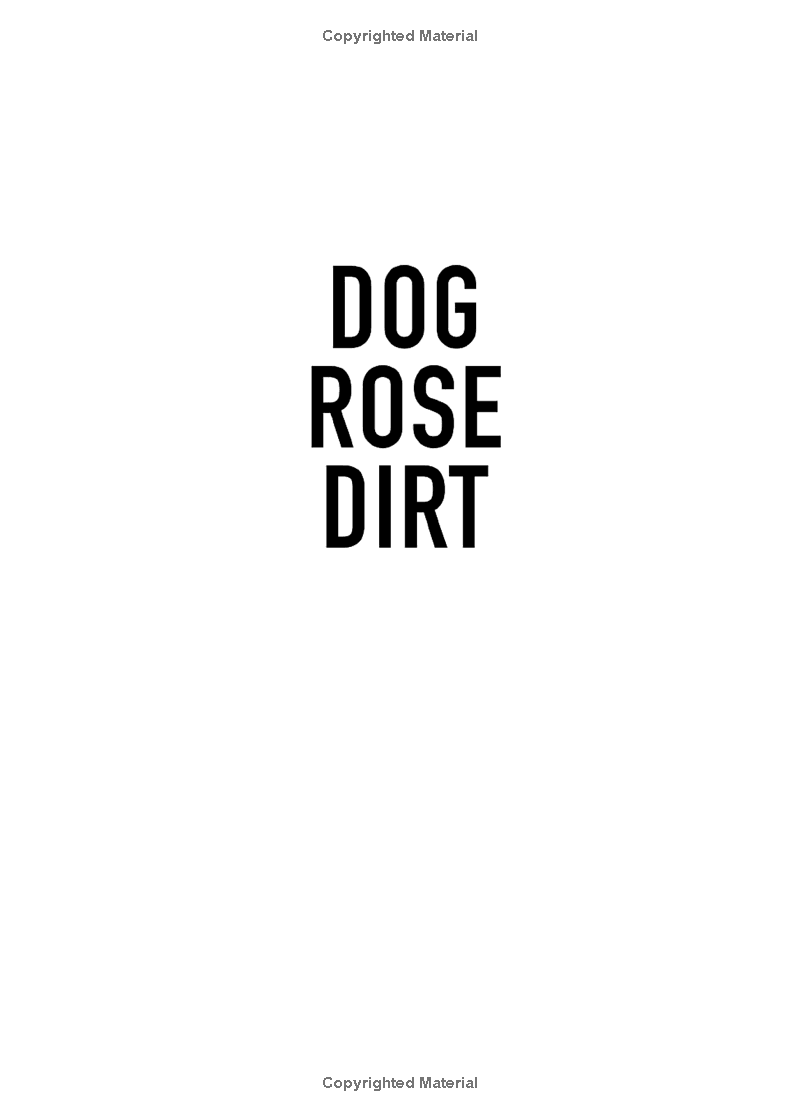 dog rose dirt