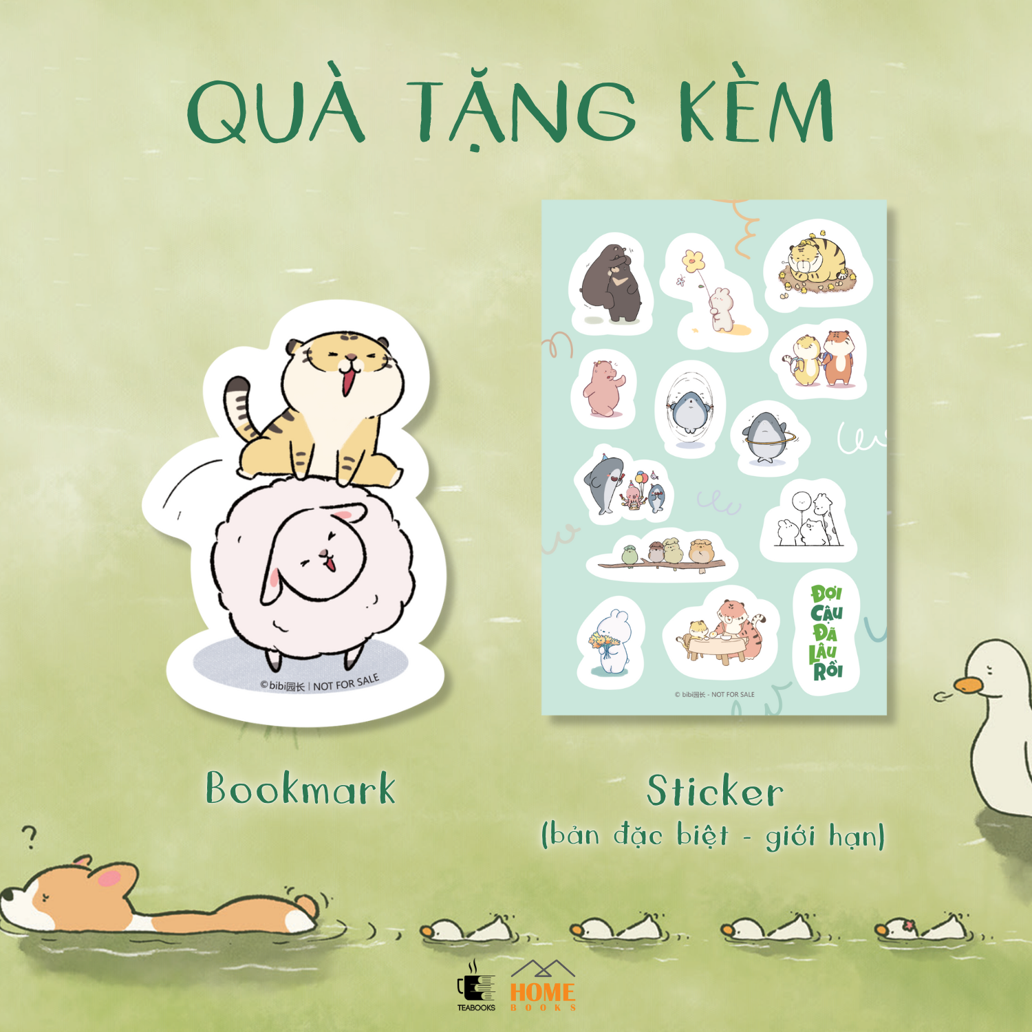 đợi cậu đã lâu rồi - bản đặc biệt - tặng kèm bookmark + sticker