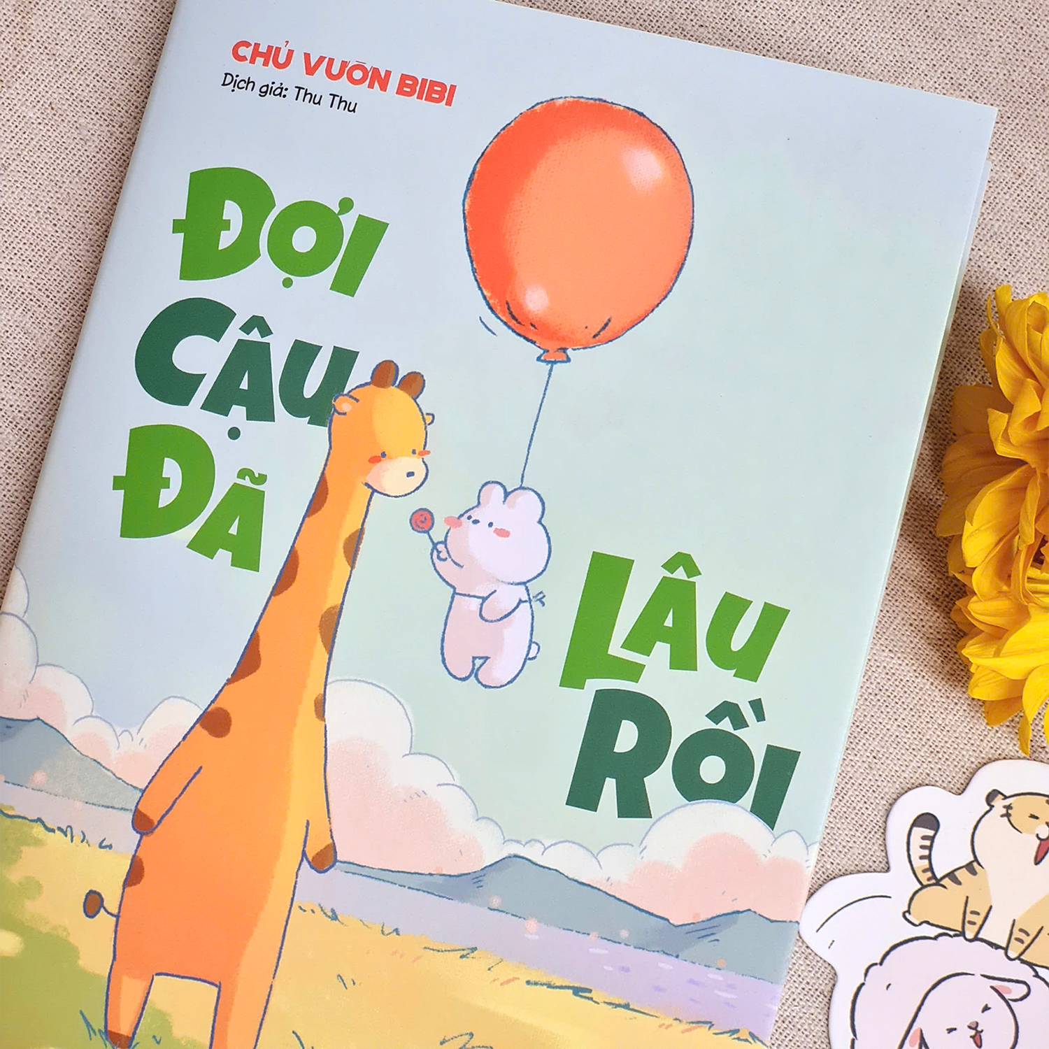 đợi cậu đã lâu rồi - bản đặc biệt - tặng kèm bookmark + sticker
