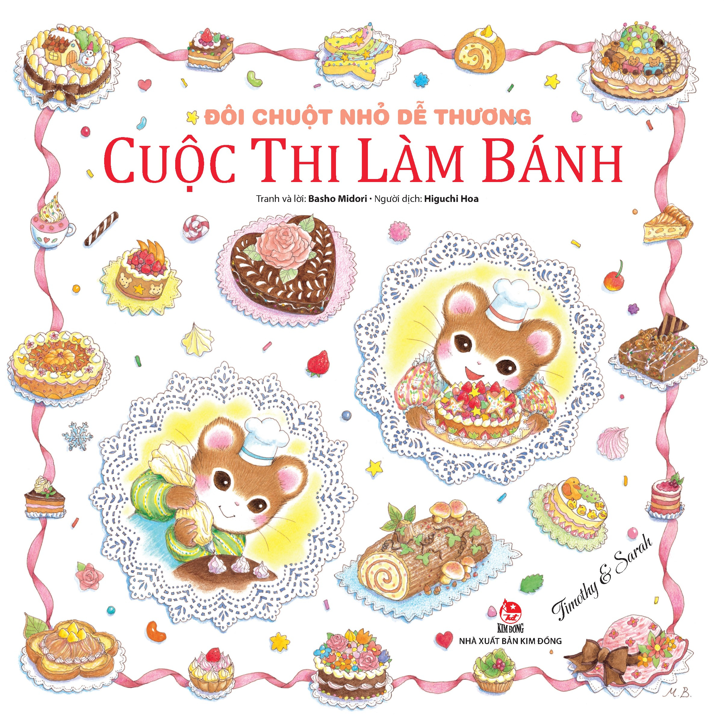 đôi chuột nhỏ dễ thương - cuộc thi làm bánh (tái bản 2024)