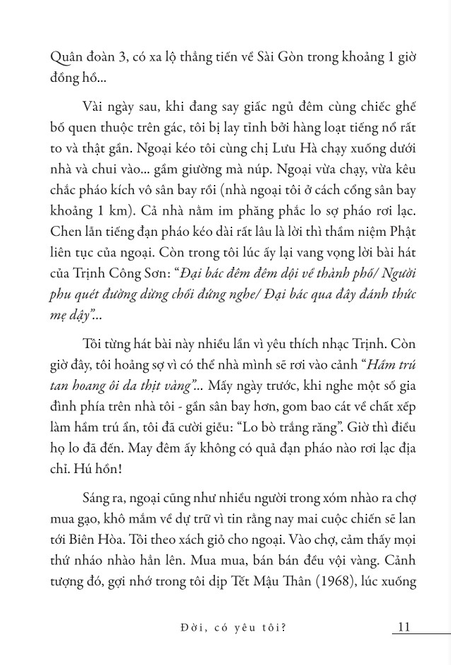 đời, có yêu tôi?