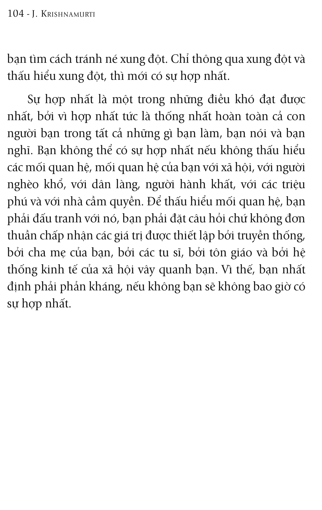 đôi điều cần suy ngẫm