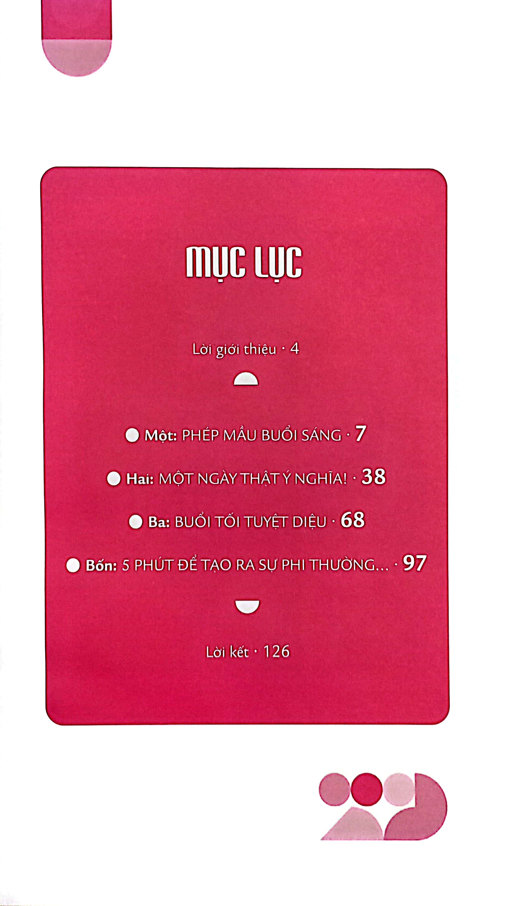 đổi đời chỉ với 5 phút mỗi ngày