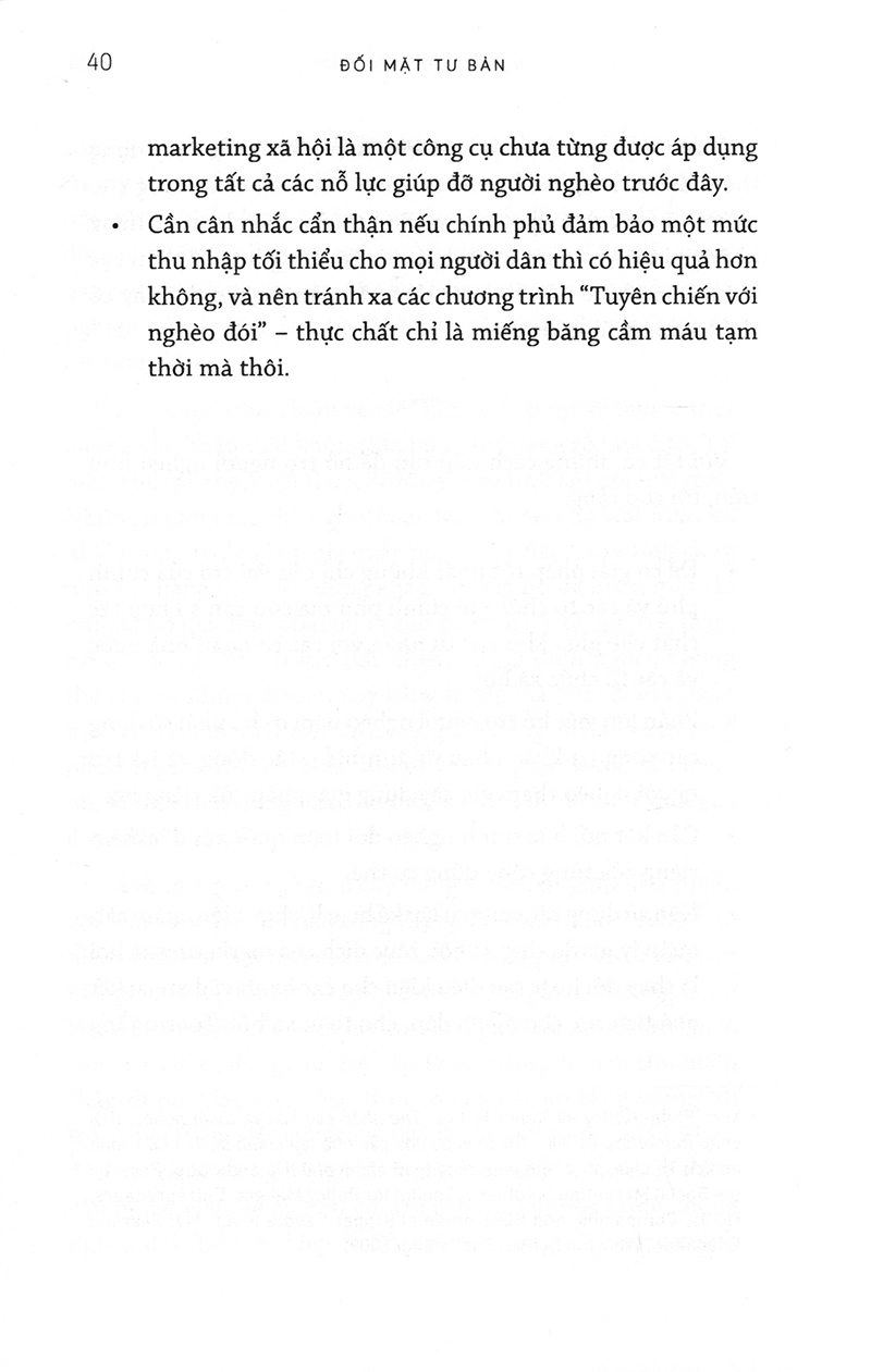 đối mặt tư bản