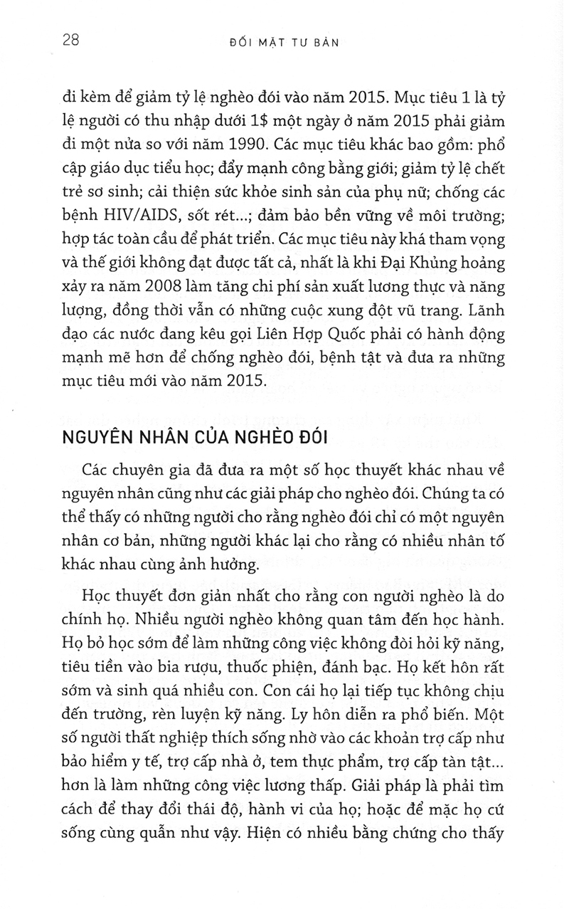 đối mặt tư bản