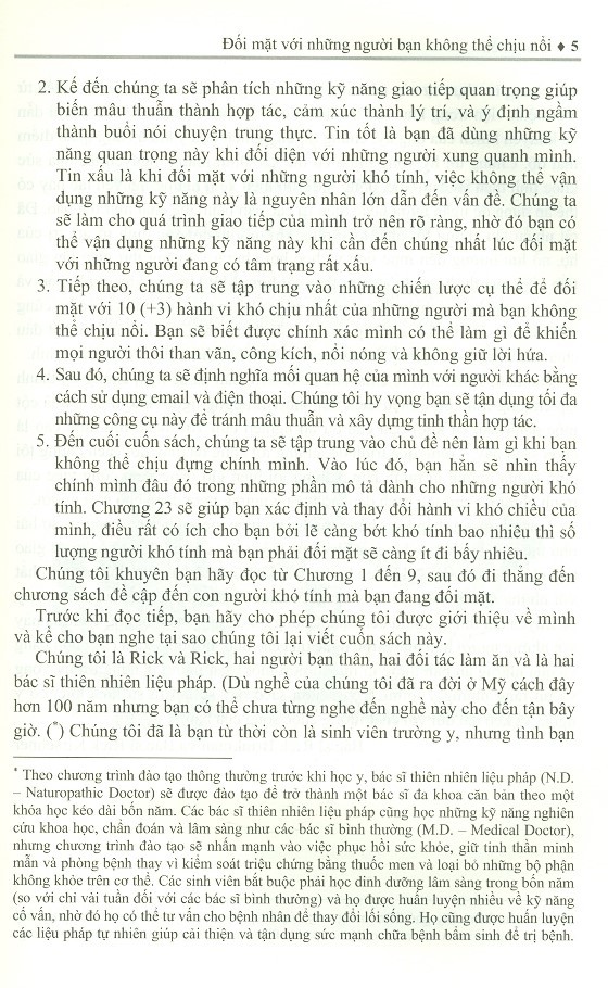 đối mặt với những người bạn không thể chịu nổi