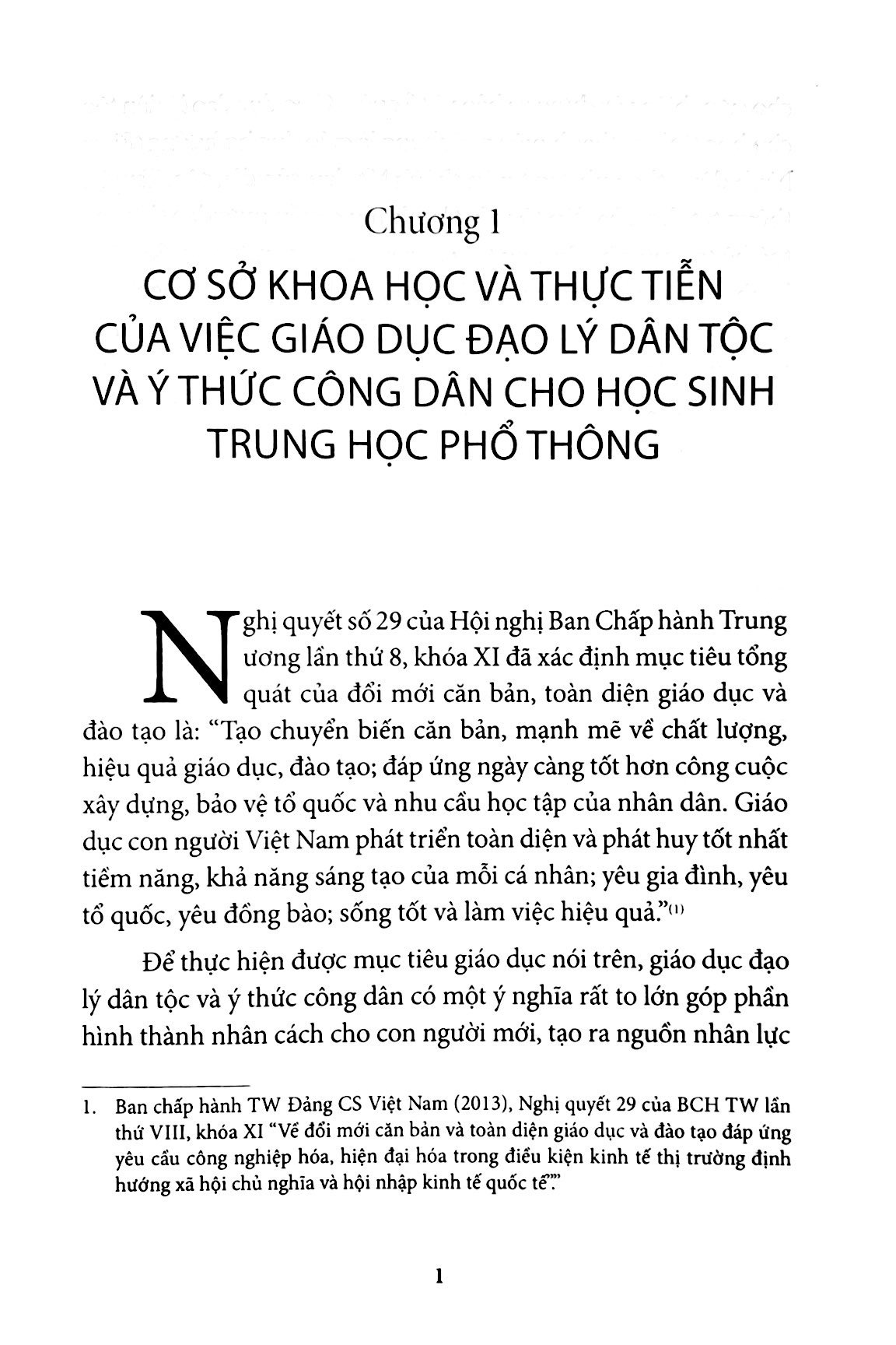 đổi mới giáo dục đạo lý dân tộc và ý thức công dân cho học sinh trung học phổ thông thành phố hồ chí minh qua dạy học các môn xã hội - nhân văn