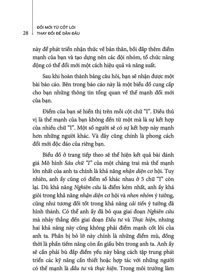 đổi mới từ cốt lõi, thay đổi để dẫn đầu