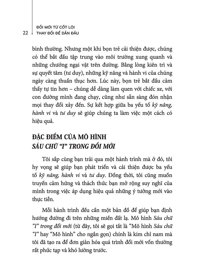 đổi mới từ cốt lõi, thay đổi để dẫn đầu