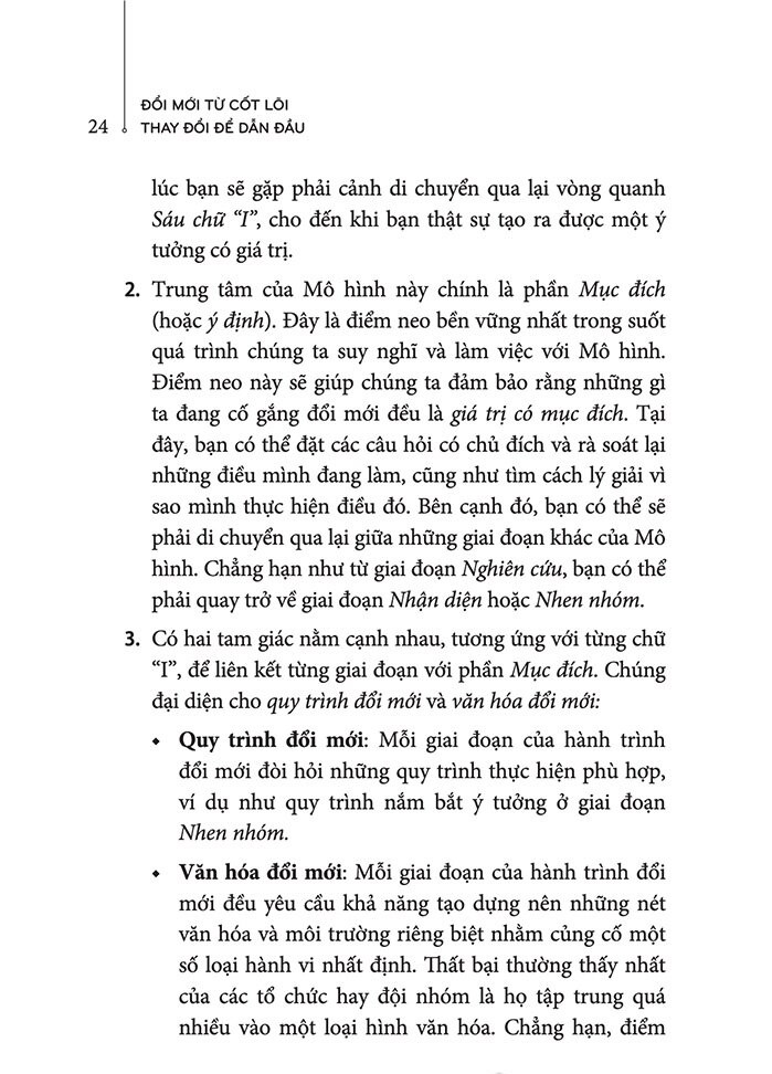 đổi mới từ cốt lõi, thay đổi để dẫn đầu
