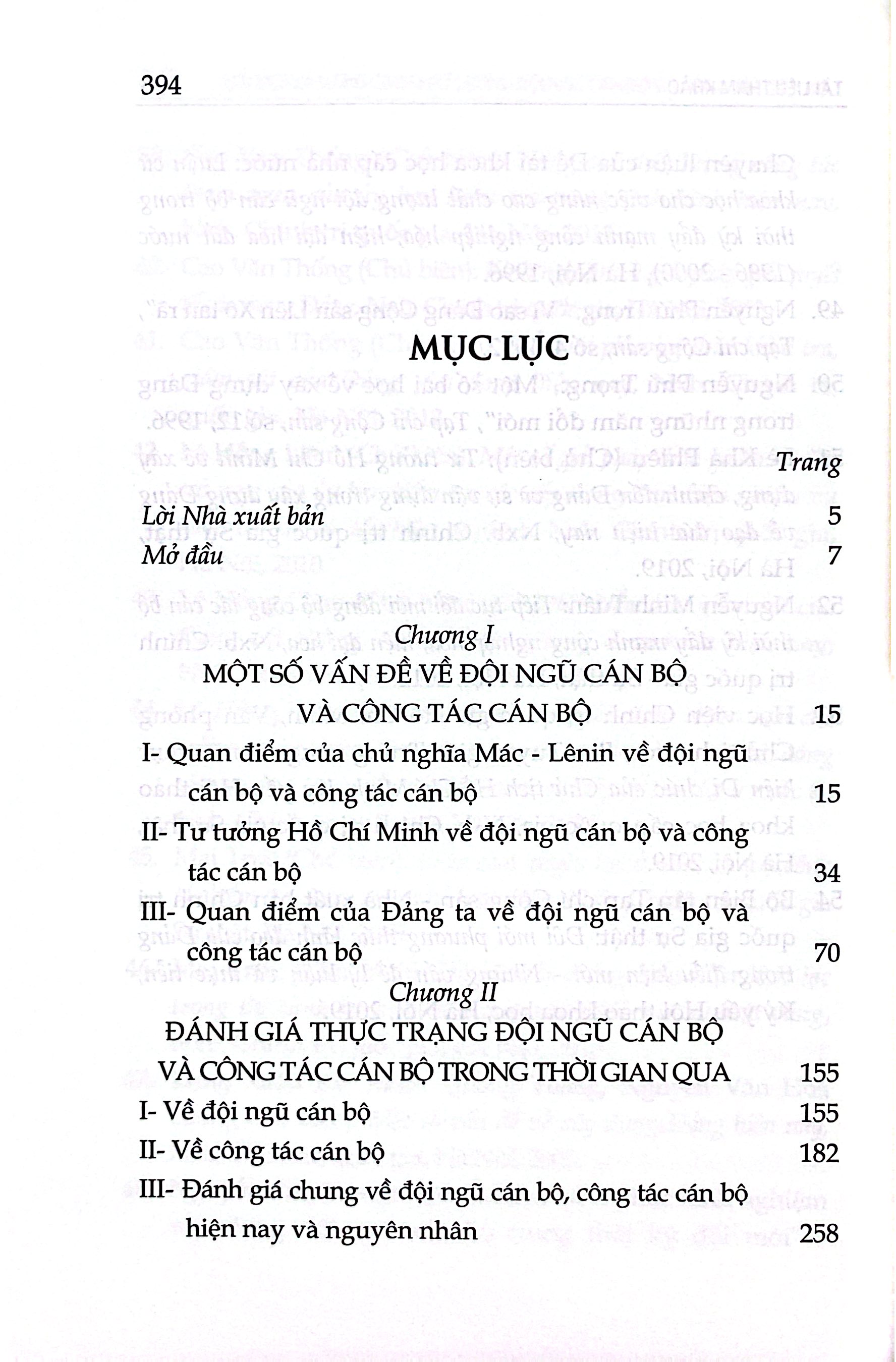 Đổi Mới Và Nâng Cao Chất Lượng Đội Ngũ Cán Bộ Và Công Tác Cán Bộ Trong Giai Đoạn Mới