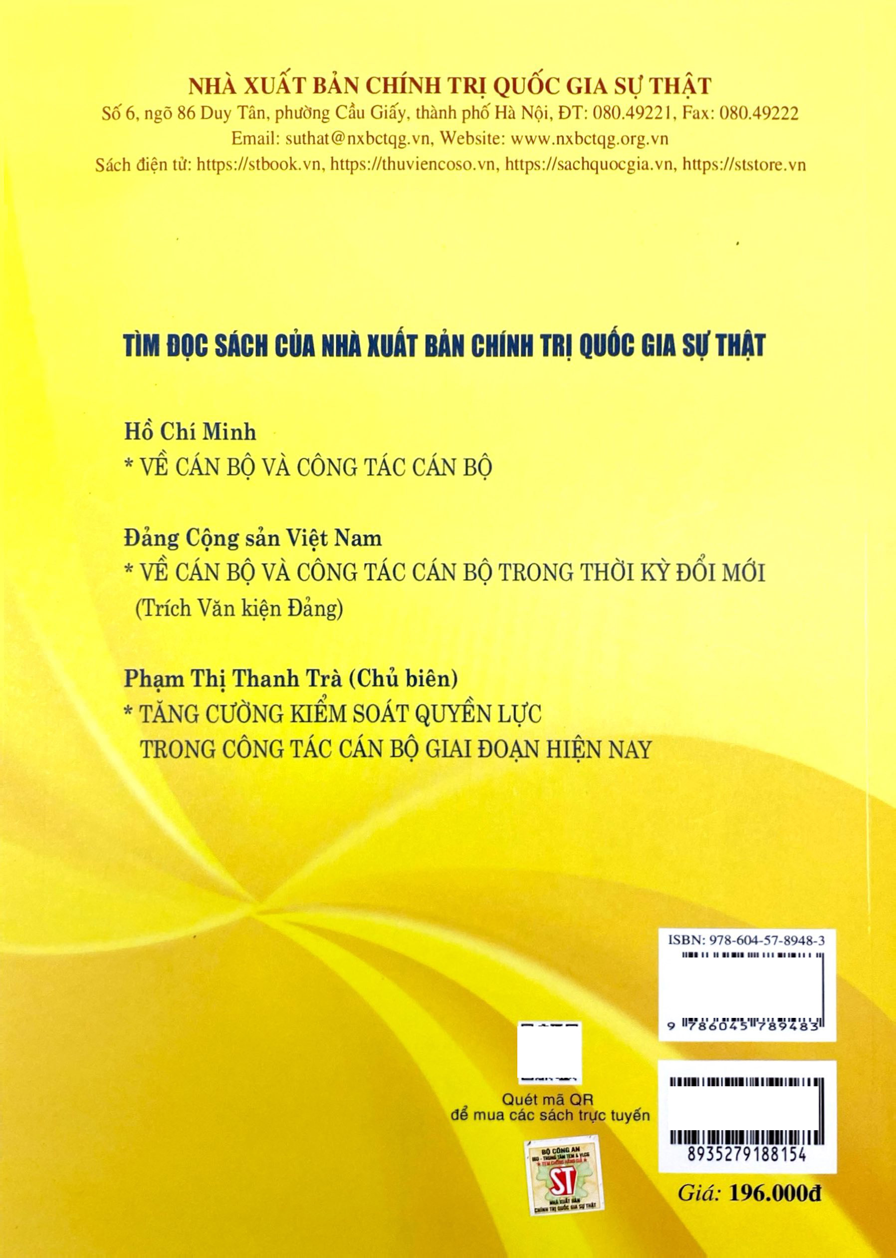 Đổi Mới Và Nâng Cao Chất Lượng Đội Ngũ Cán Bộ Và Công Tác Cán Bộ Trong Giai Đoạn Mới