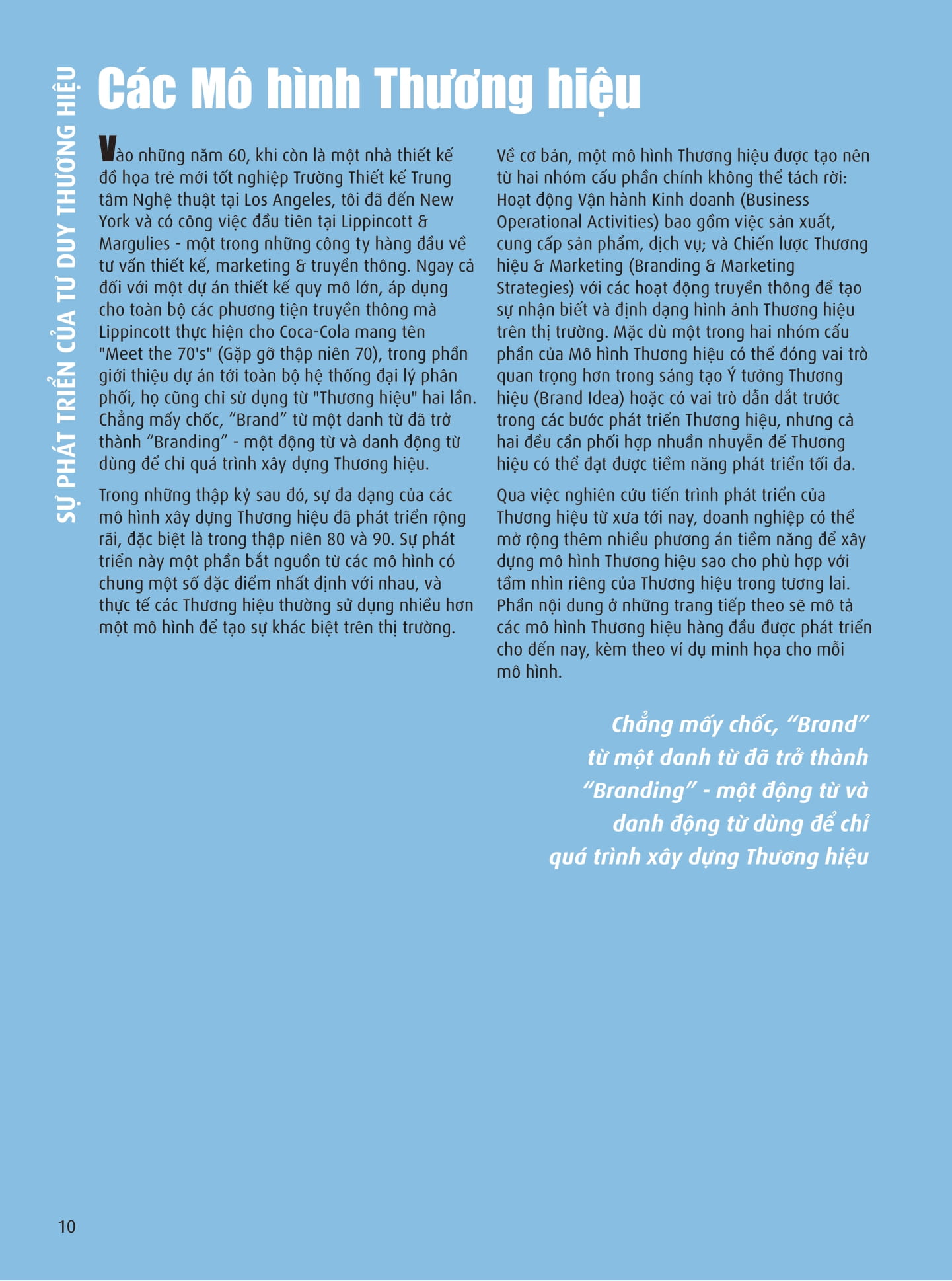 Doi Moi Voi Intergrated Brand Thinking