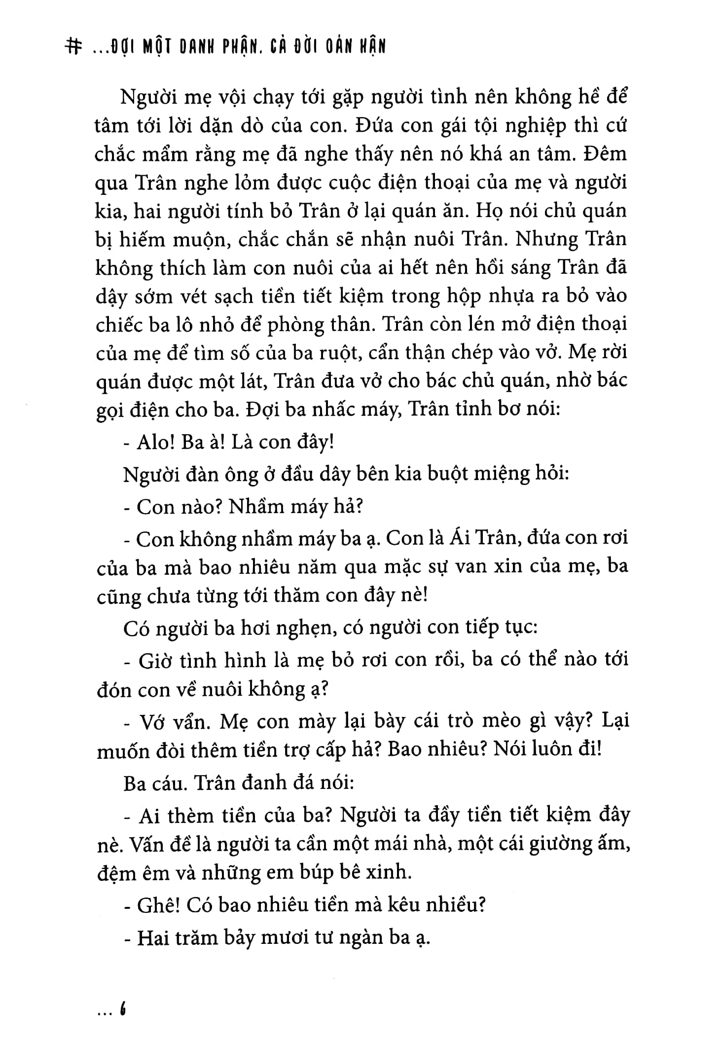 đợi một danh phận, cả đời oán hận (tái bản 2023)
