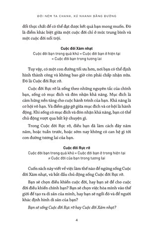 đời ném ta chanh, xử nhanh bằng đường: cuộc đời là những chọn lựa