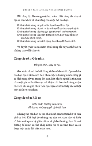 đời ném ta chanh, xử nhanh bằng đường: cuộc đời là những chọn lựa