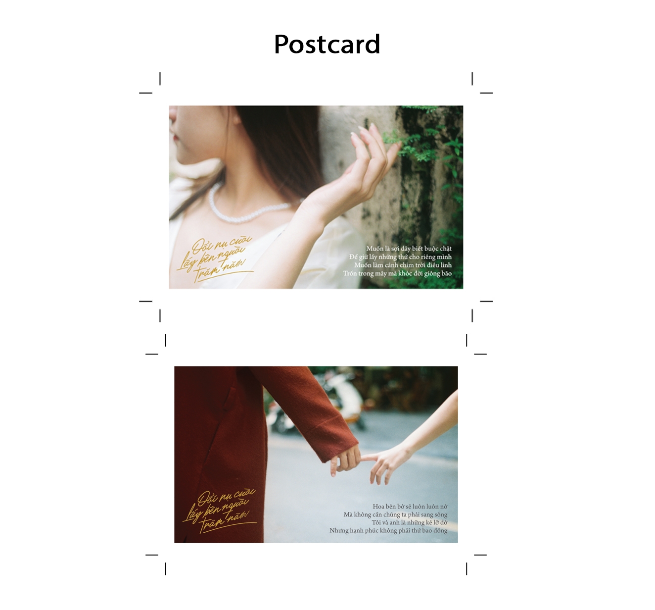 đổi nụ cười lấy bên người trăm năm - tặng kèm bookmark + 2 postcard