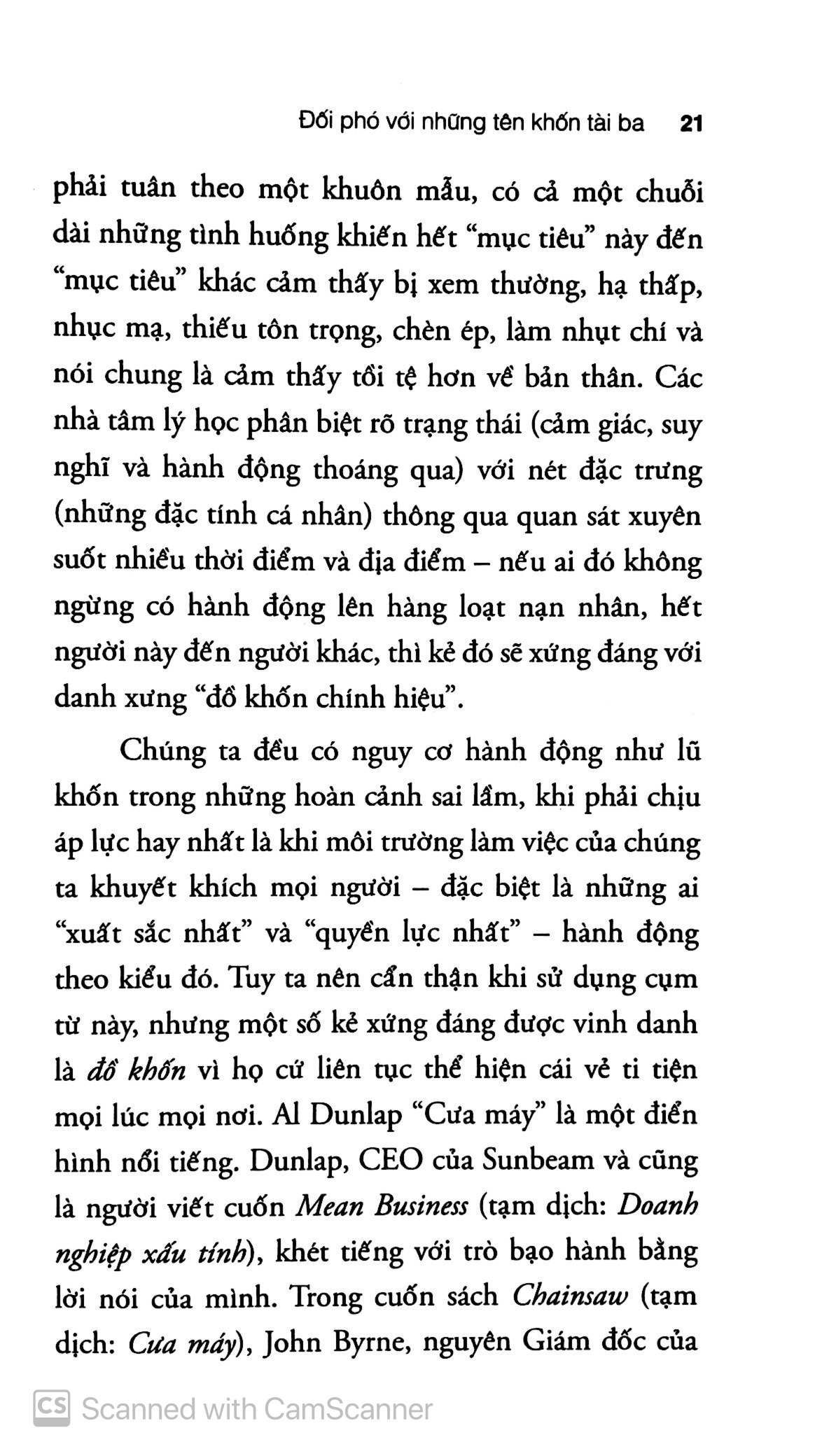 đối phó với những tên khốn tài ba