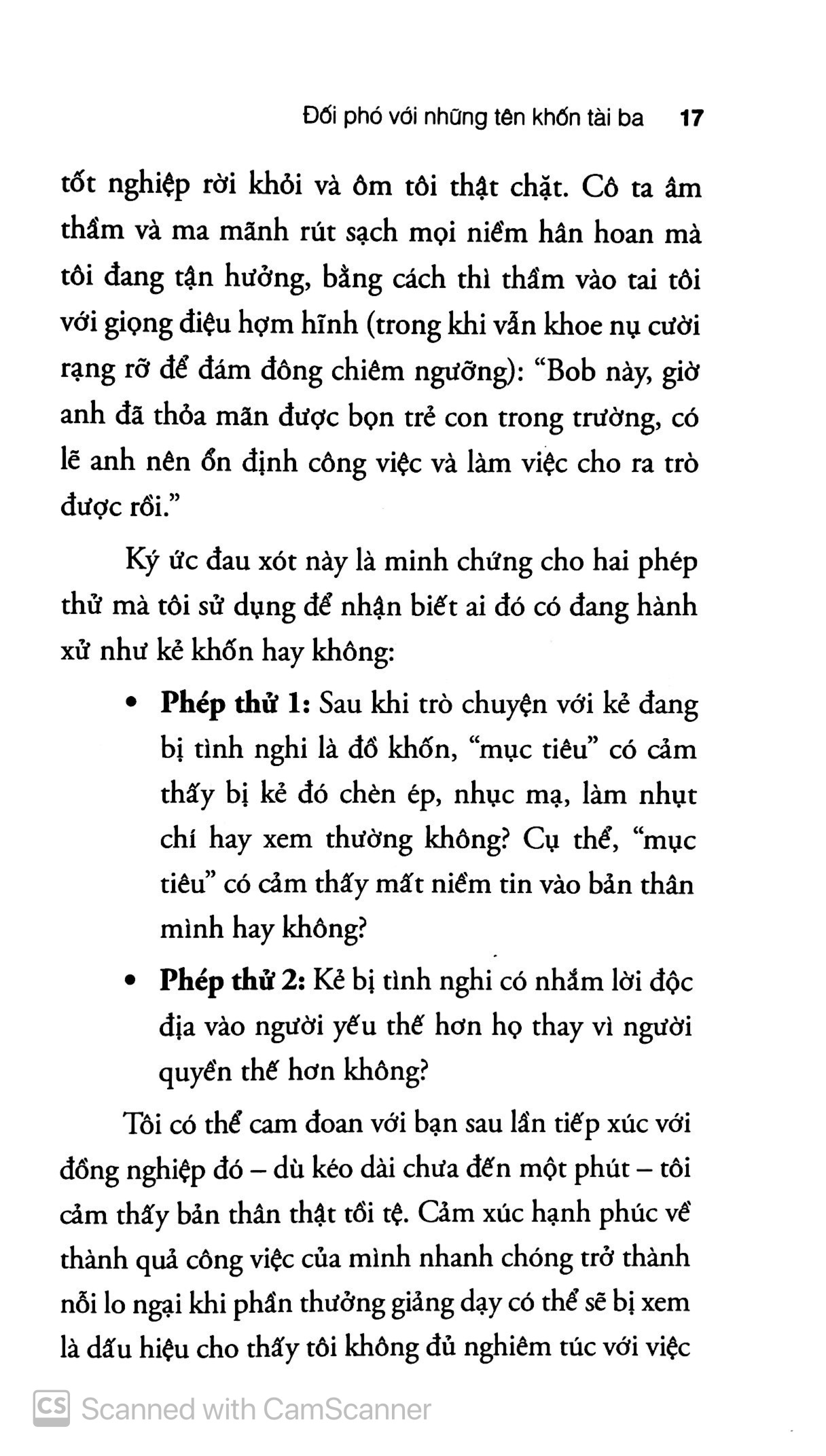 đối phó với những tên khốn tài ba
