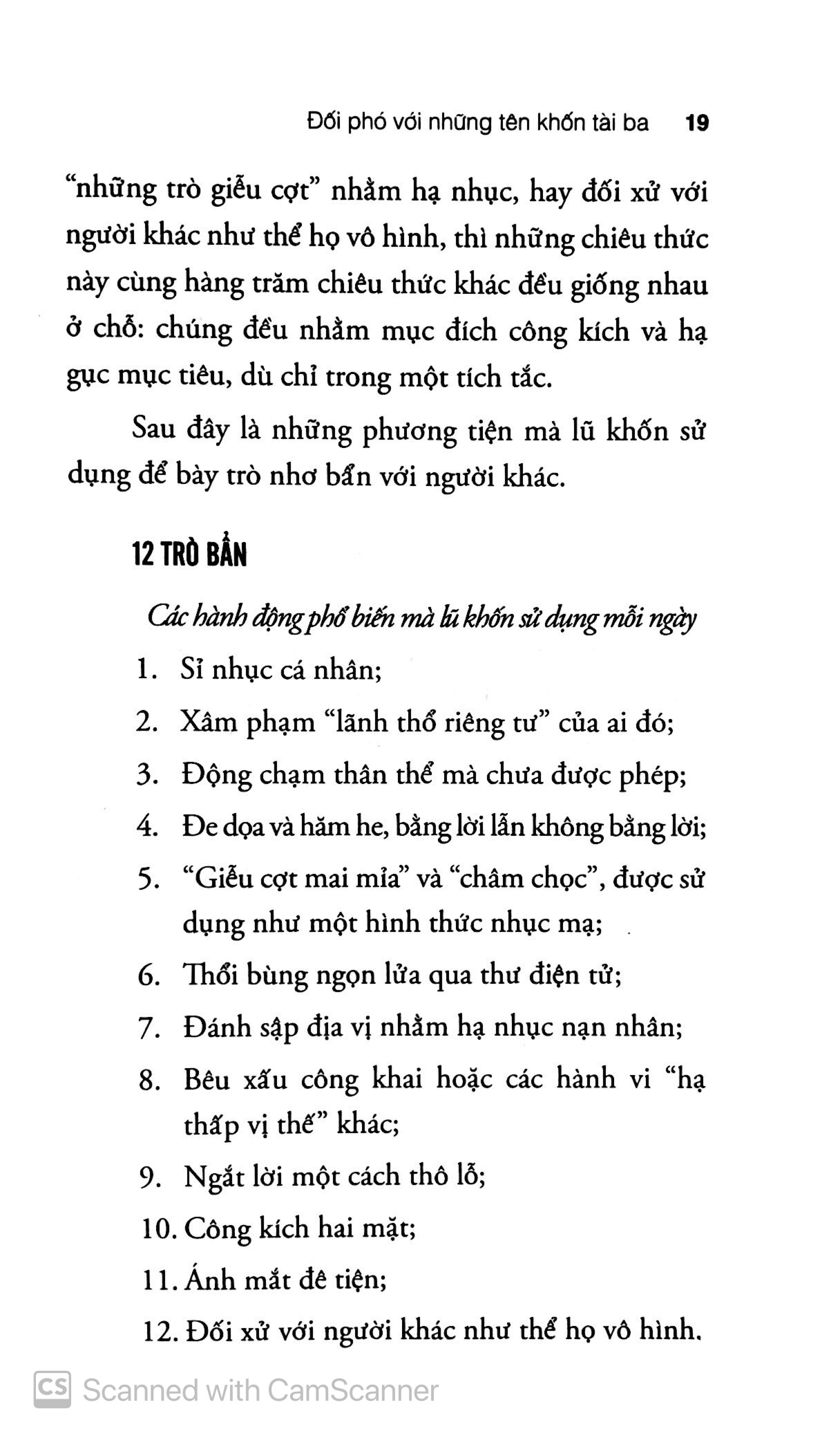 đối phó với những tên khốn tài ba