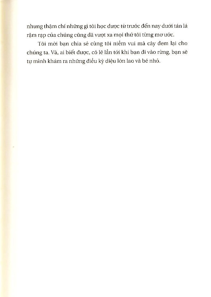 đời sống bí ẩn của cây