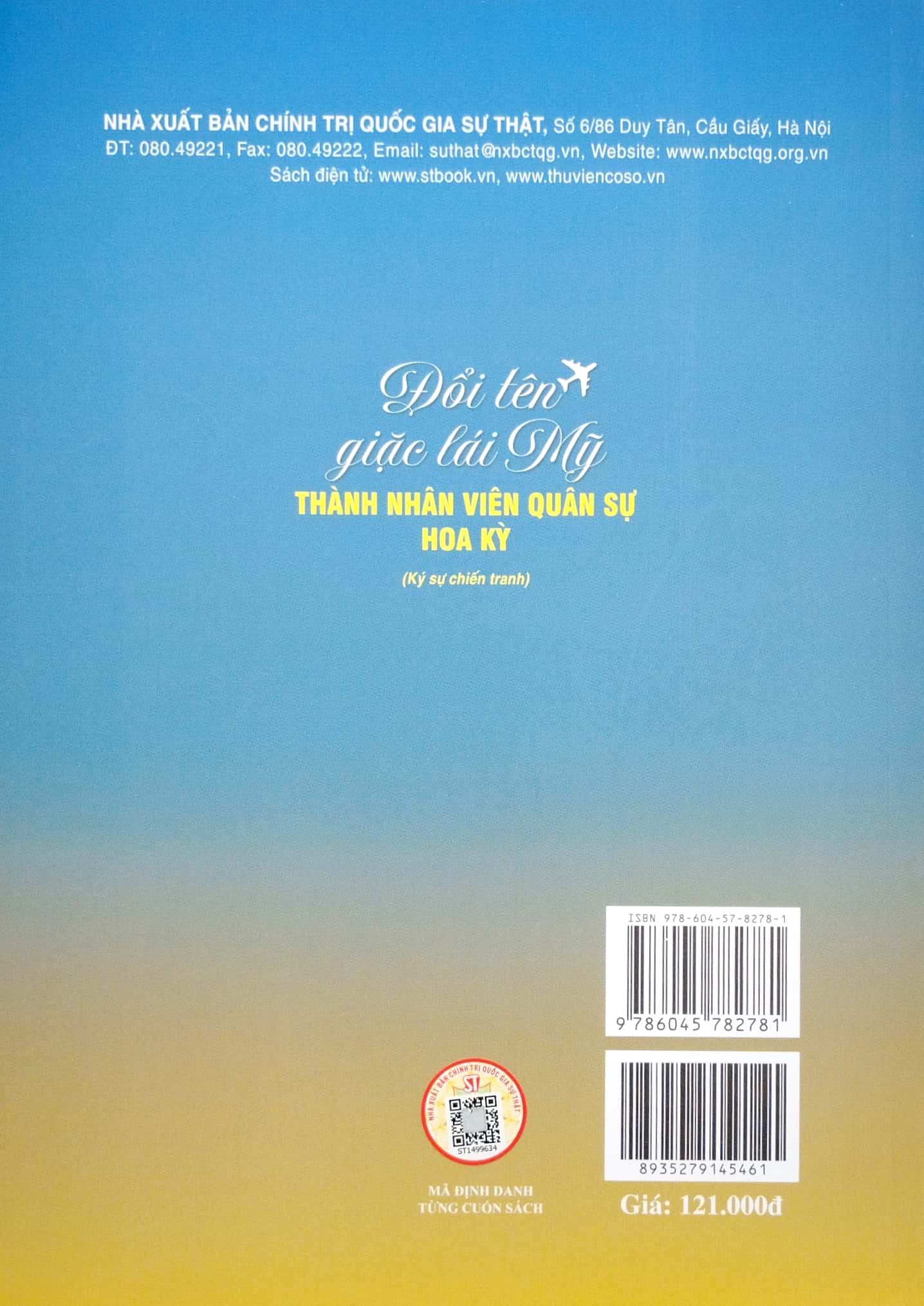 đổi tên giặc lái mỹ thành nhân viên quân sự hoa kỳ