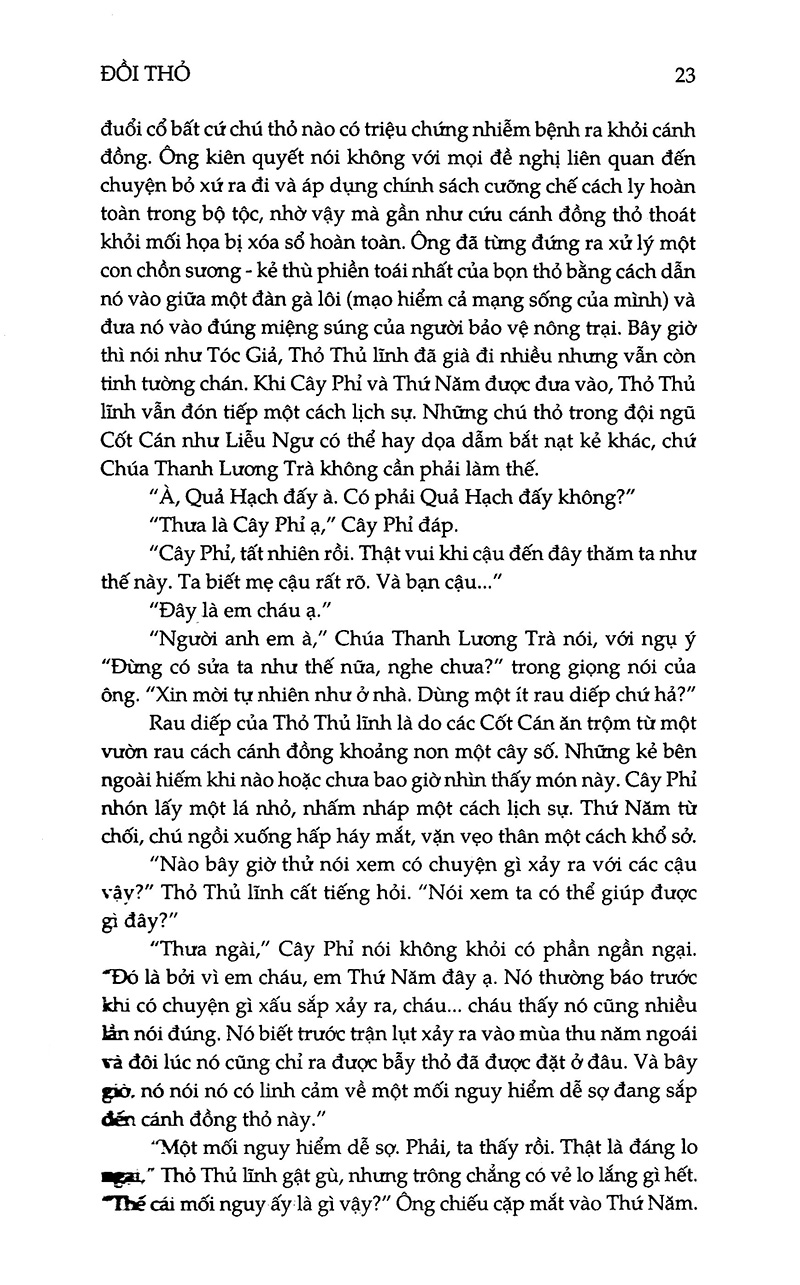 đồi thỏ (tái bản 2023)