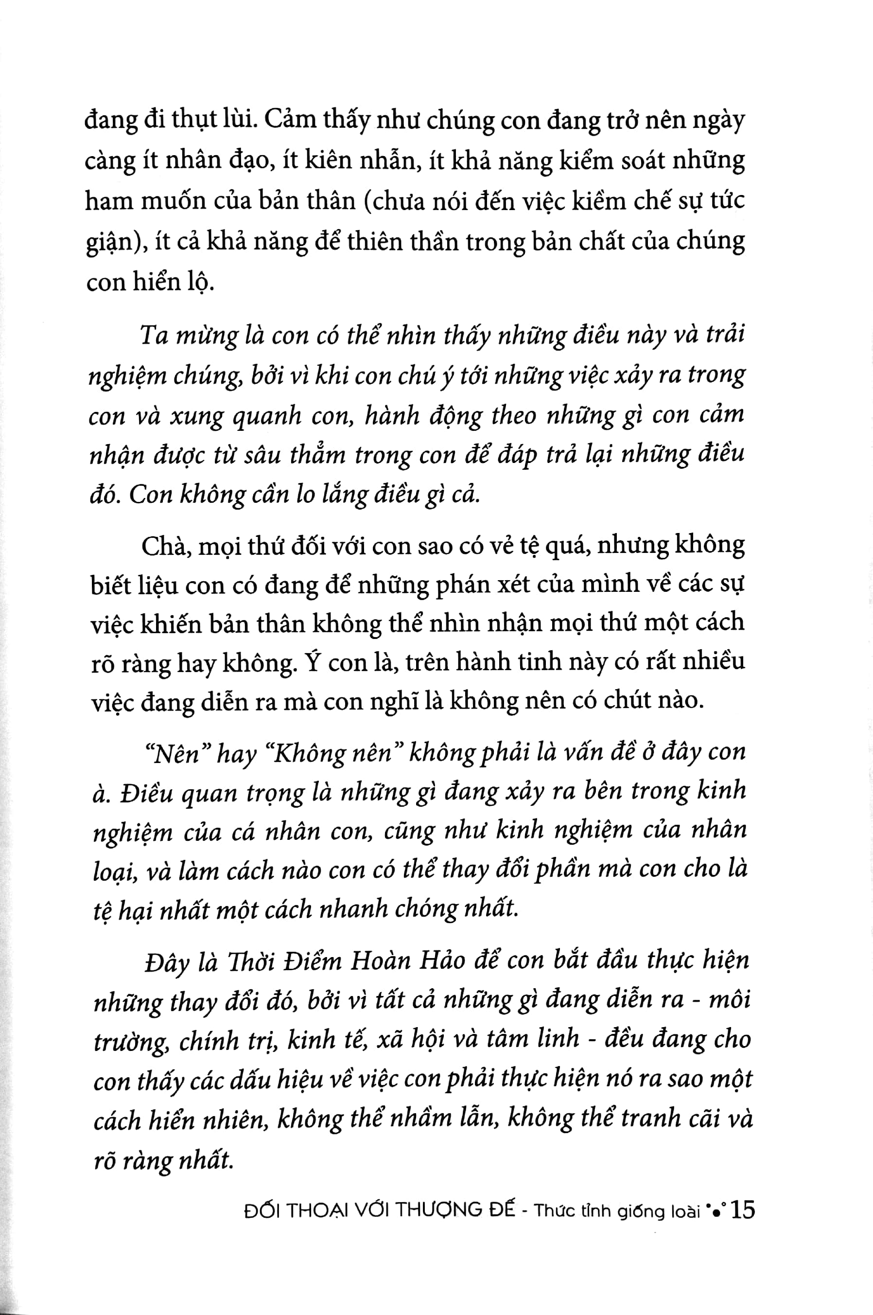đối thoại với thượng để - conversations with god - thức tỉnh giống loài - quyển 4