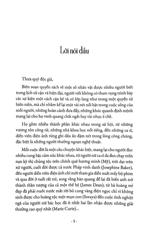 đời thường các nhân vật nổi tiếng trên thế giới