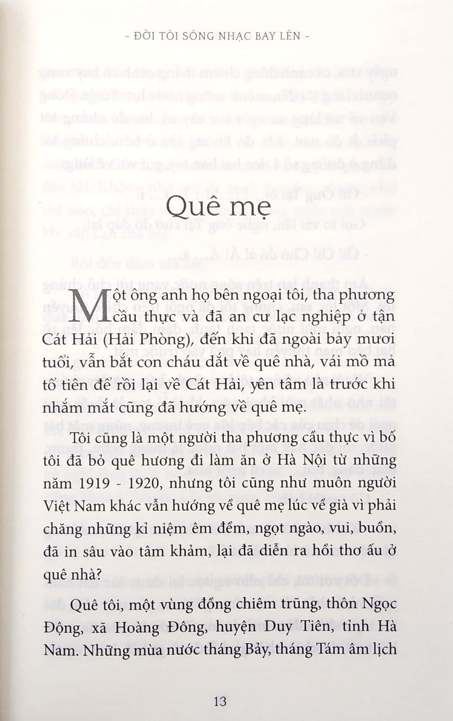 đời tôi sóng nhạc bay lên