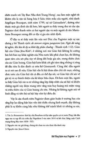 đời tổng giám mục puginier