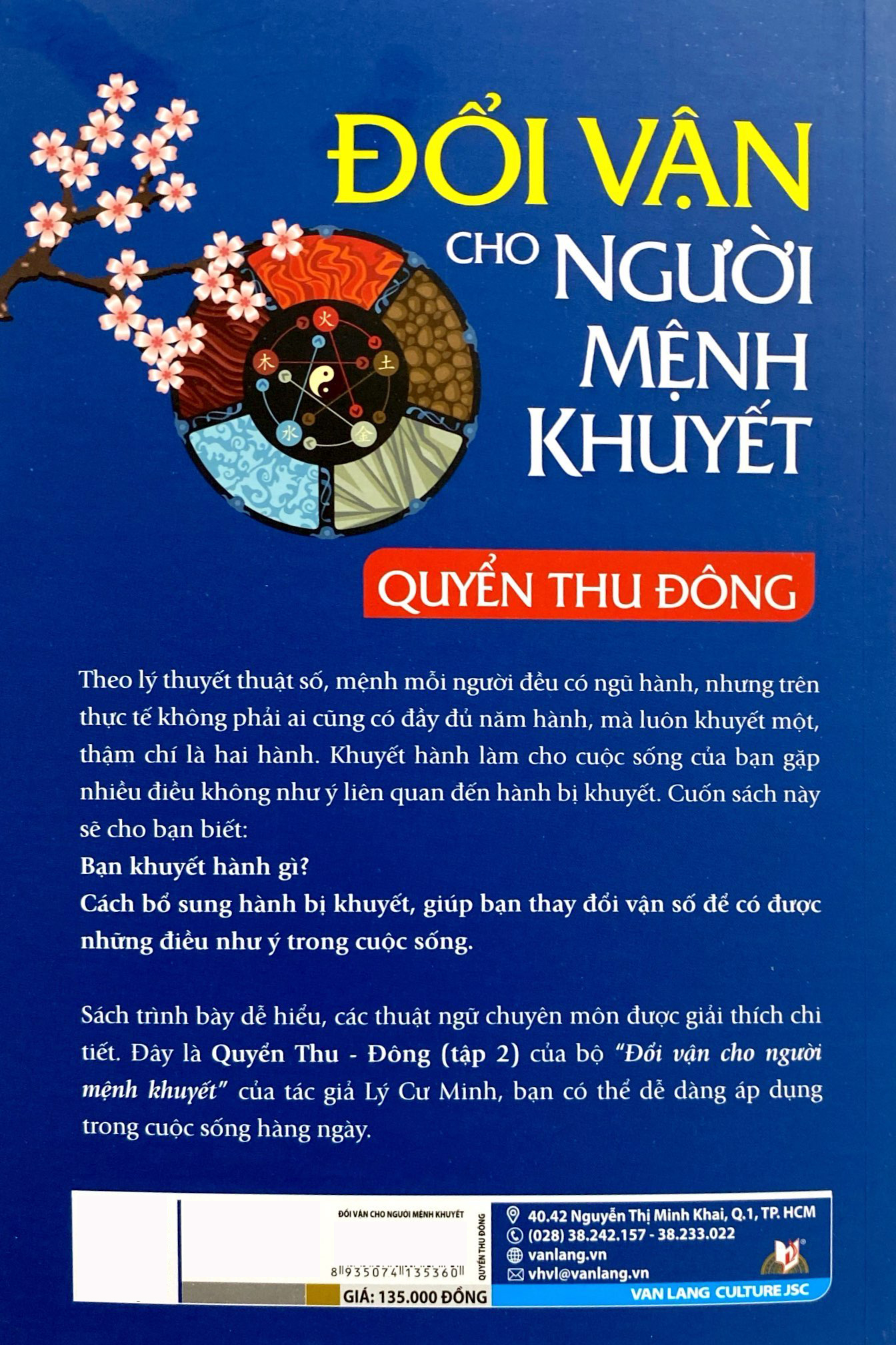 đổi vận cho người mệnh khuyết - quyển thu đông (tái bản 2024)