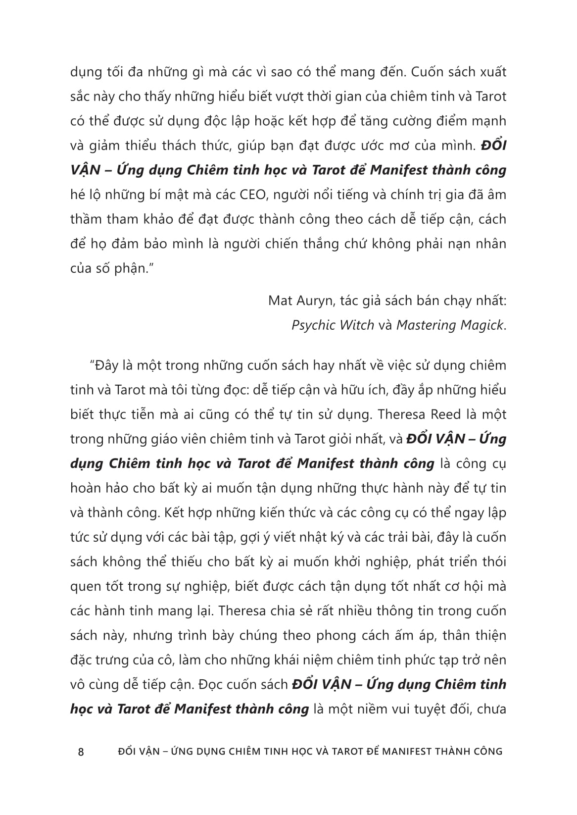 đổi vận - ứng dụng chiêm tinh học và tarot để manifest thành công