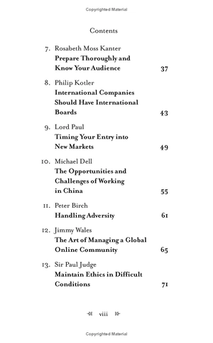 doing business globally