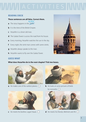 dominoes, new edition quick starter: the first flying man