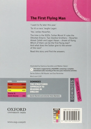 dominoes, new edition quick starter: the first flying man